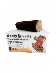 TRONCHETTI DI PURO LEGNO 10 KG